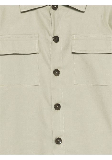 Camicia con tasche PAOLO PECORA KIDS | PP4186MATCHA